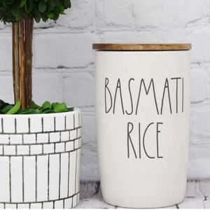Rae Dunn Basmati Rice Cellar